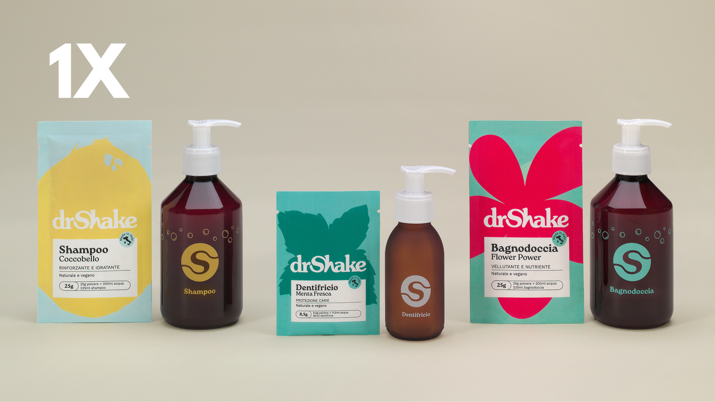 1X Discovery Trio Kit | 1 bottle per product and 1 month of refills