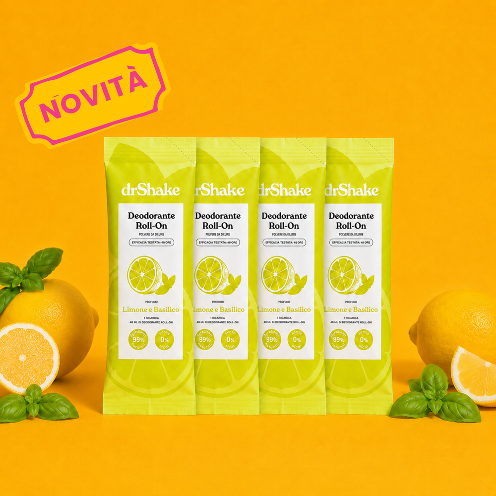 Ricariche Deodorante Roll-On Limone e Basilico (X4)