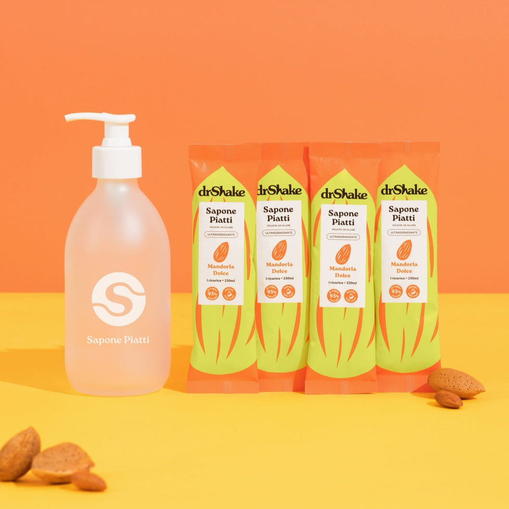 Kit Sapone Piatti alla Mandorla
