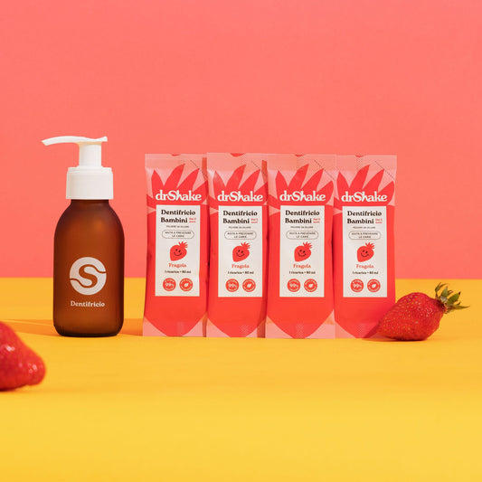 Kit Dentifricio Fragola per Bambini