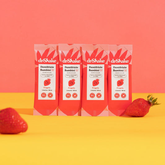 Ricariche Dentifricio Fragola per Bambini  (X4)