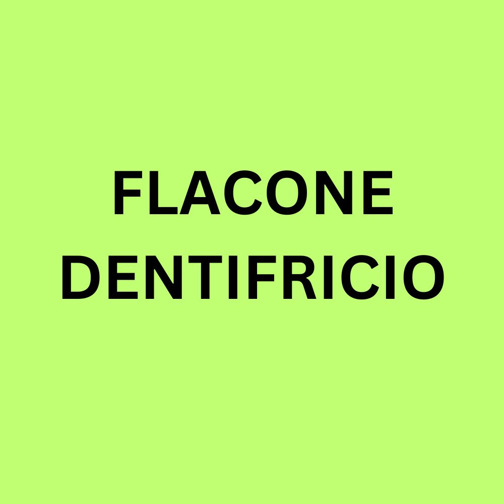 Flacone Dentifricio - Omaggio