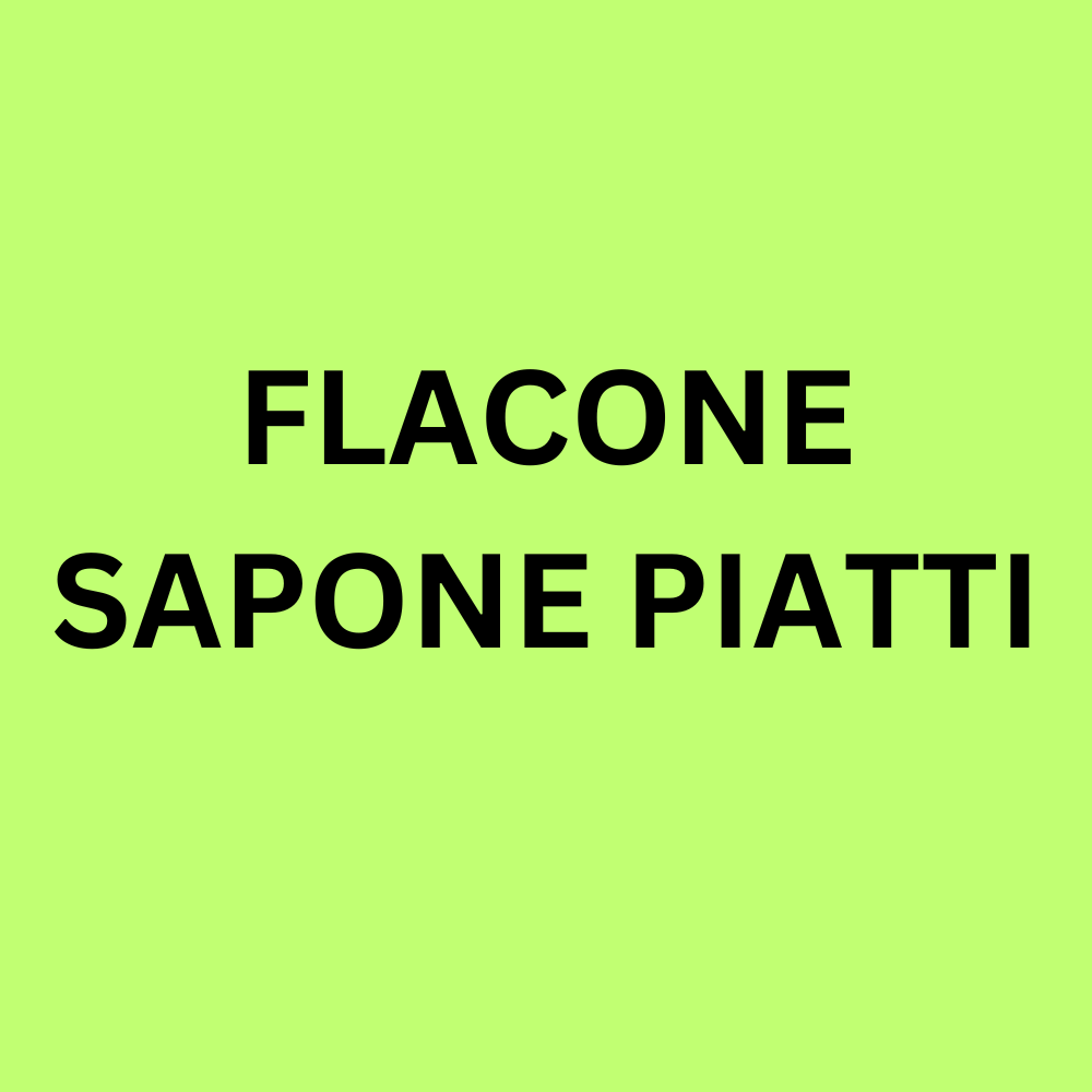 Flacone Sapone Piatti - Omaggio