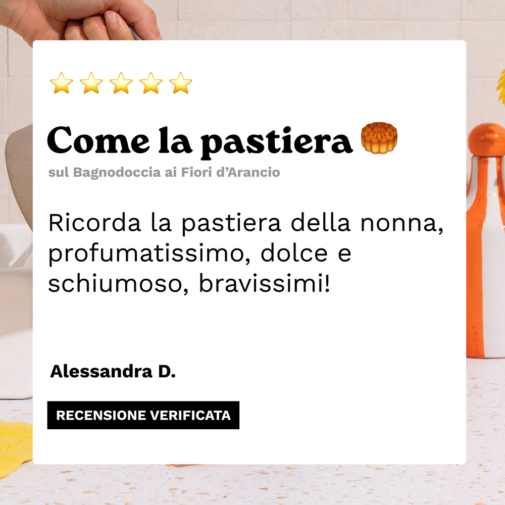 Kit Bagnodoccia Fiori d'Arancio