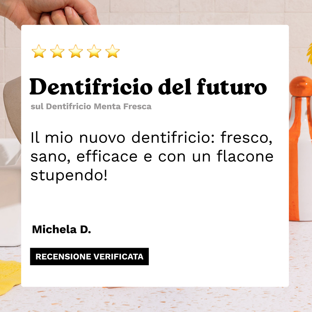 Ricarica Dentifricio Menta Fresca (x1)