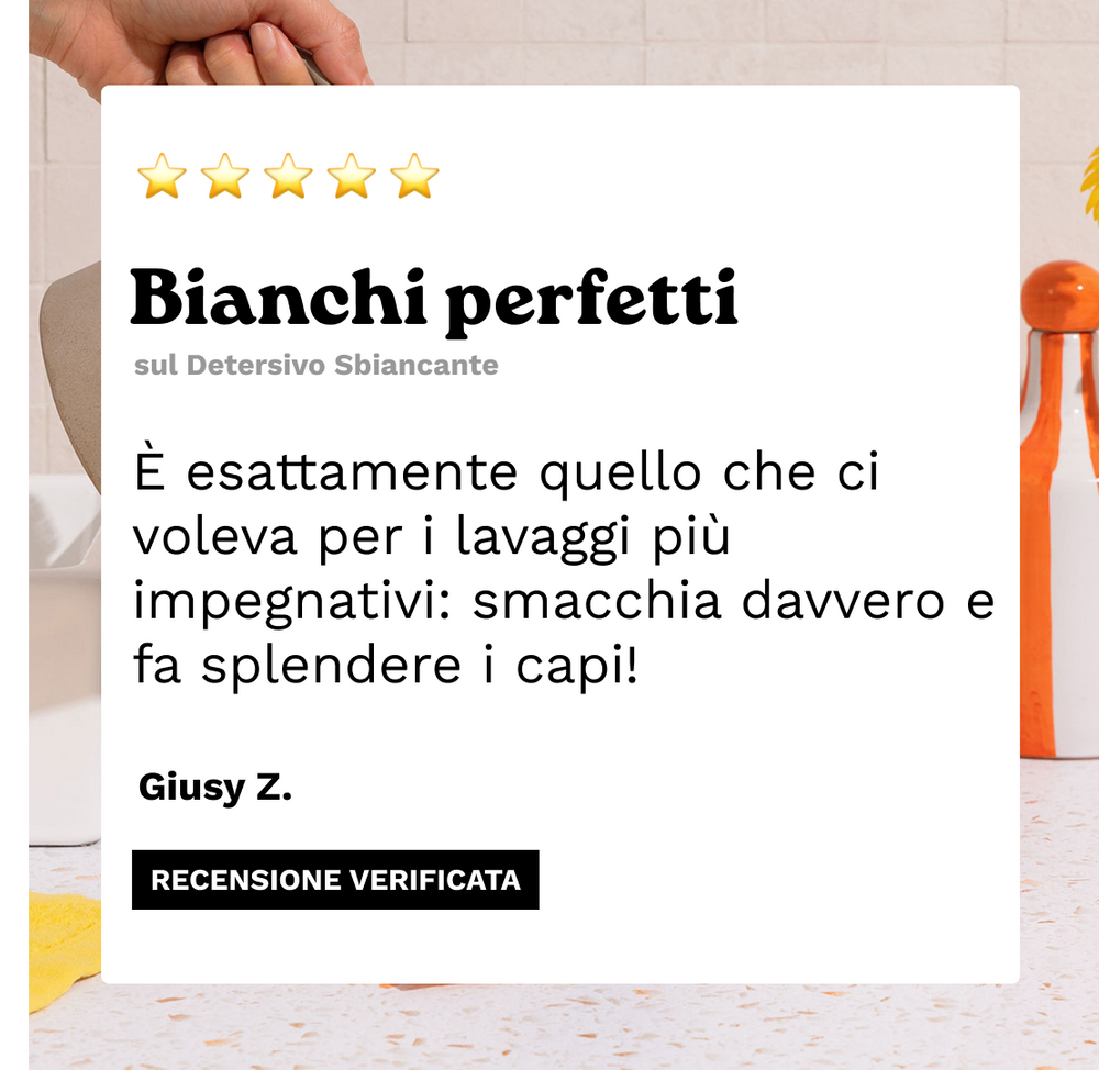 Kit Detersivo Sbiancante