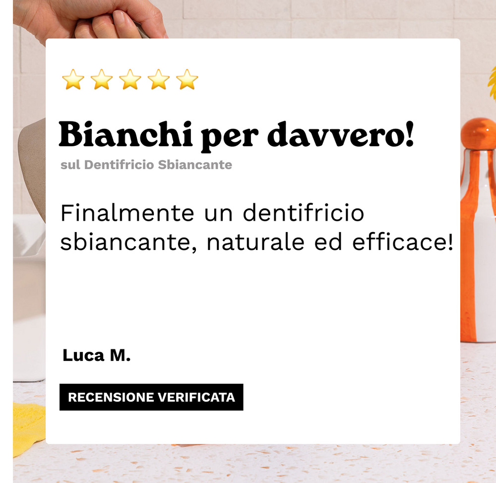 Kit Dentifricio Sbiancante