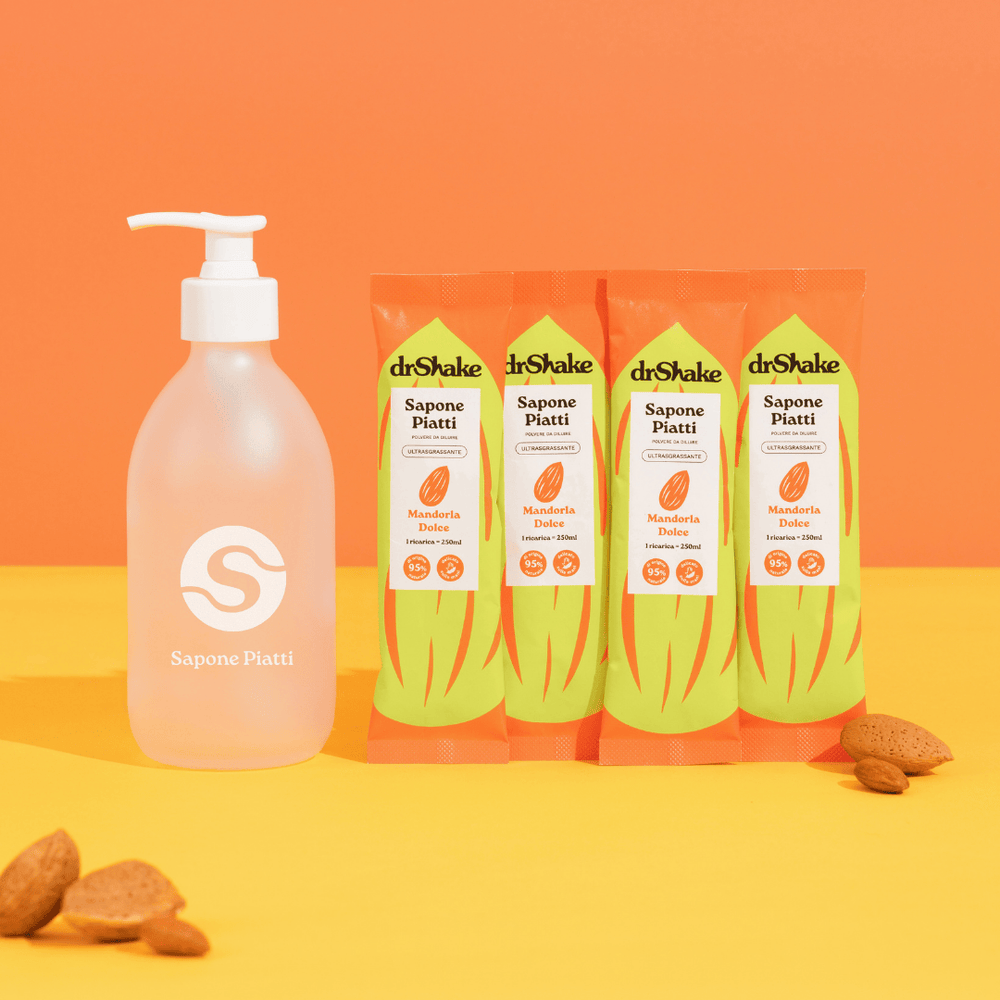 Kit Sapone Piatti alla Mandorla