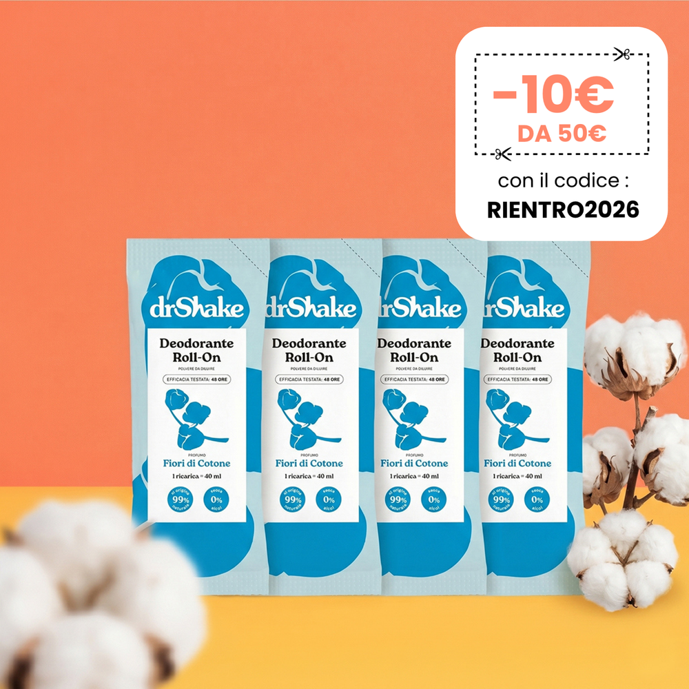 Ricariche Deodorante Roll-On Fiori di Cotone (X4)