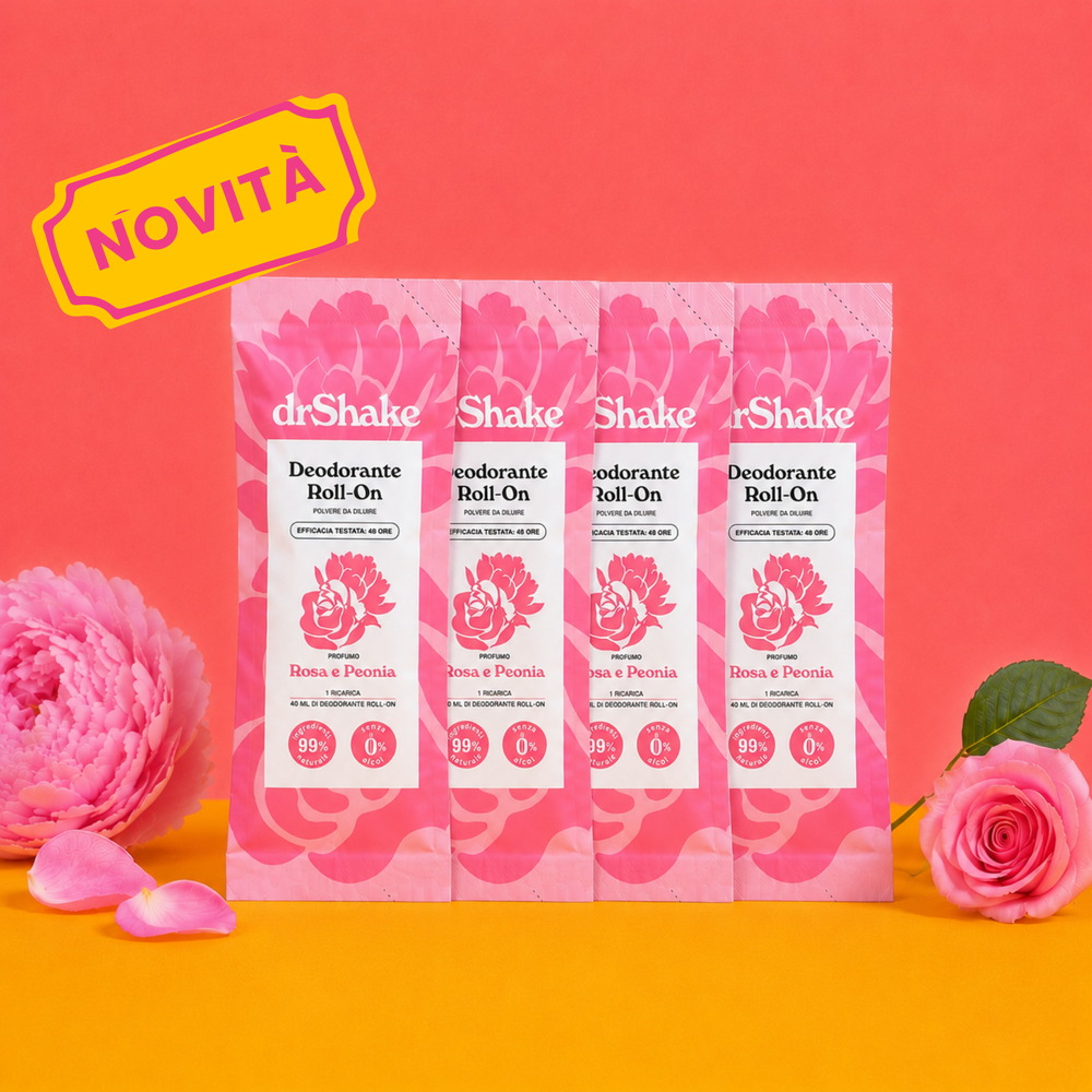 Ricariche Deodorante Roll-On Rosa e Peonia (X4)