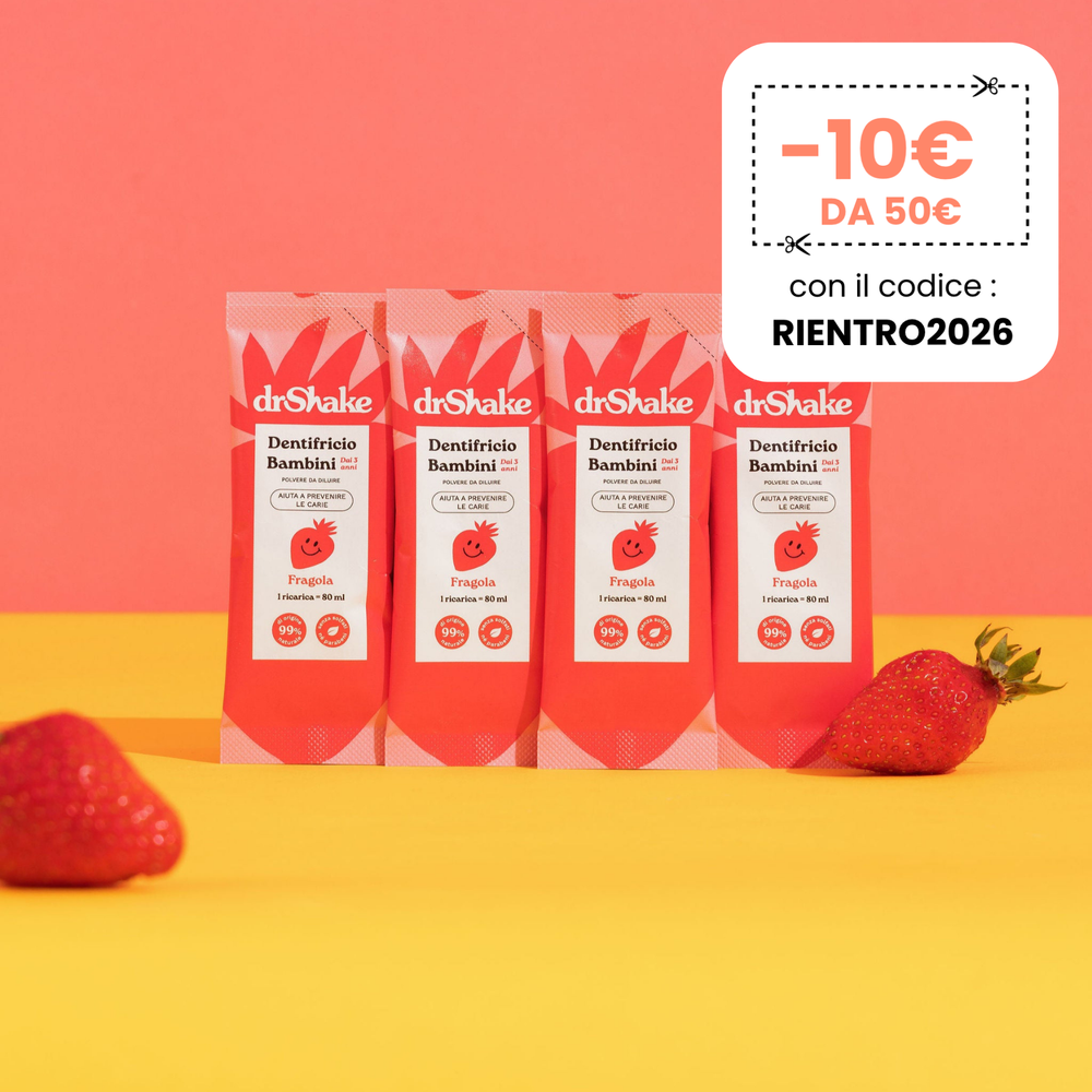 Ricariche Dentifricio Fragola per Bambini  (X4)
