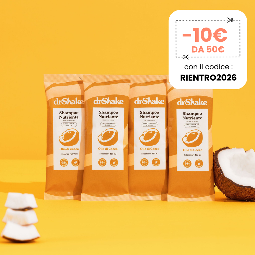Ricariche Shampoo Nutriente al Cocco (X4)