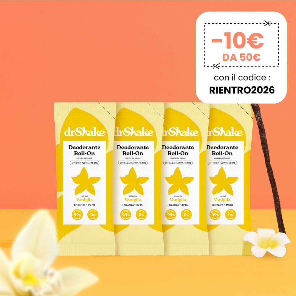 Ricariche Deodorante Roll-On Vaniglia (X4)