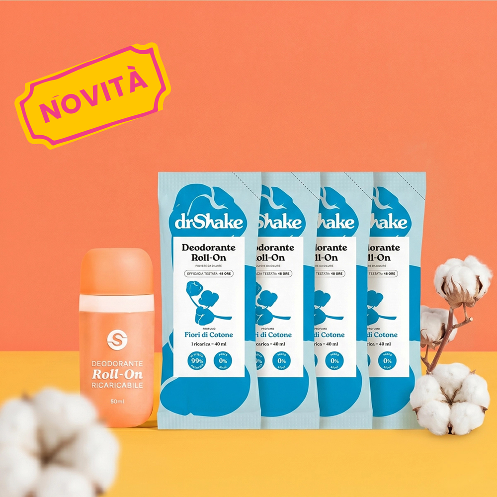 Kit Deodorante Roll-On Fiori di Cotone