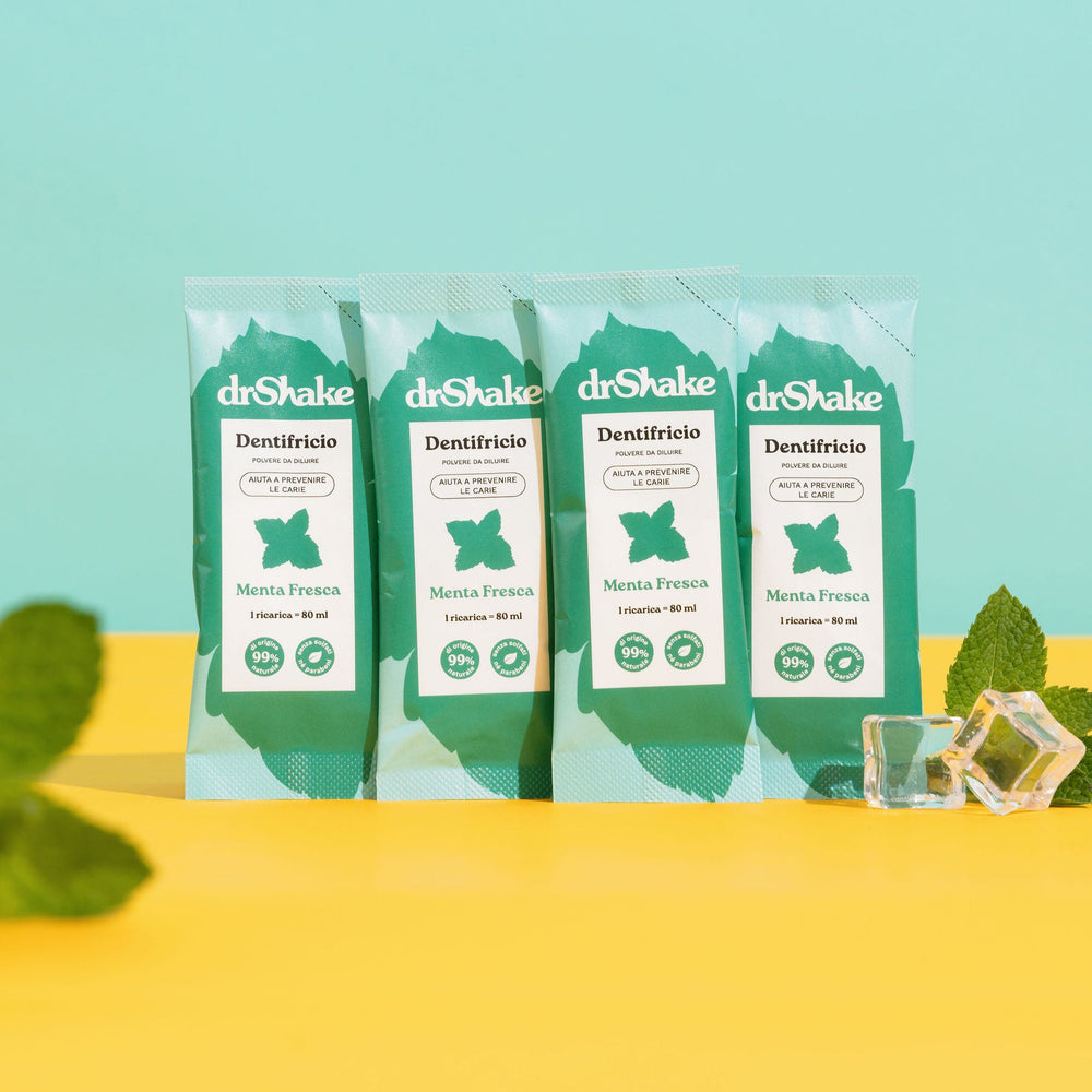 Ricariche Dentifricio Menta Fresca (X4)