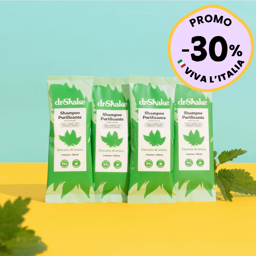 Ricariche Shampoo Purificante all’Ortica (x4)