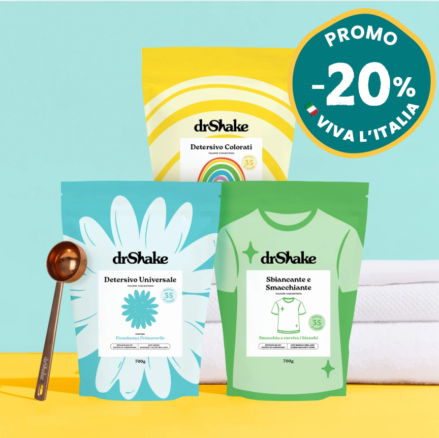 Kit Detersivo Universale + Sbiancante + Colorati