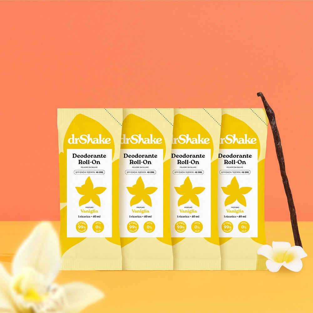 Ricariche Deodorante Roll-On Vaniglia (X4)